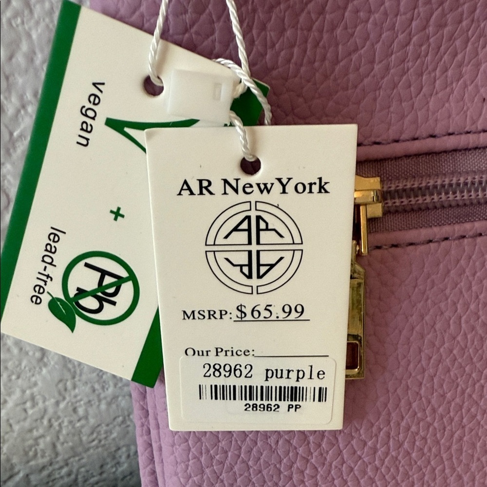AR New York Lavender Crossbody Bag - Picture 2 of 6